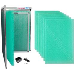 Aireman Filtration Wingman1 20x20x1 Electronic Air Filter With Year Supply of Replacement Pads - Simply Replace Your Current Filter and PLUG IT IN!