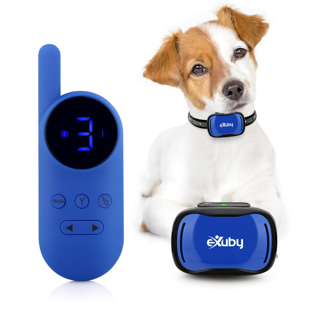 eXuby Tiny NO Shock Collar for Small Dogs 5-15lbs - Use Vibration & Sound to Train Instead of Shock - Humane & Friendly Training