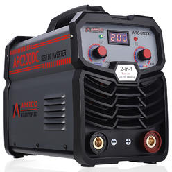 Amico Power ARC-200DC, 200 Amp Stick/Lift-TIG Welder, 100-250V Wide Voltage, 80% Duty Cycle, Compatible with all Electrodes
