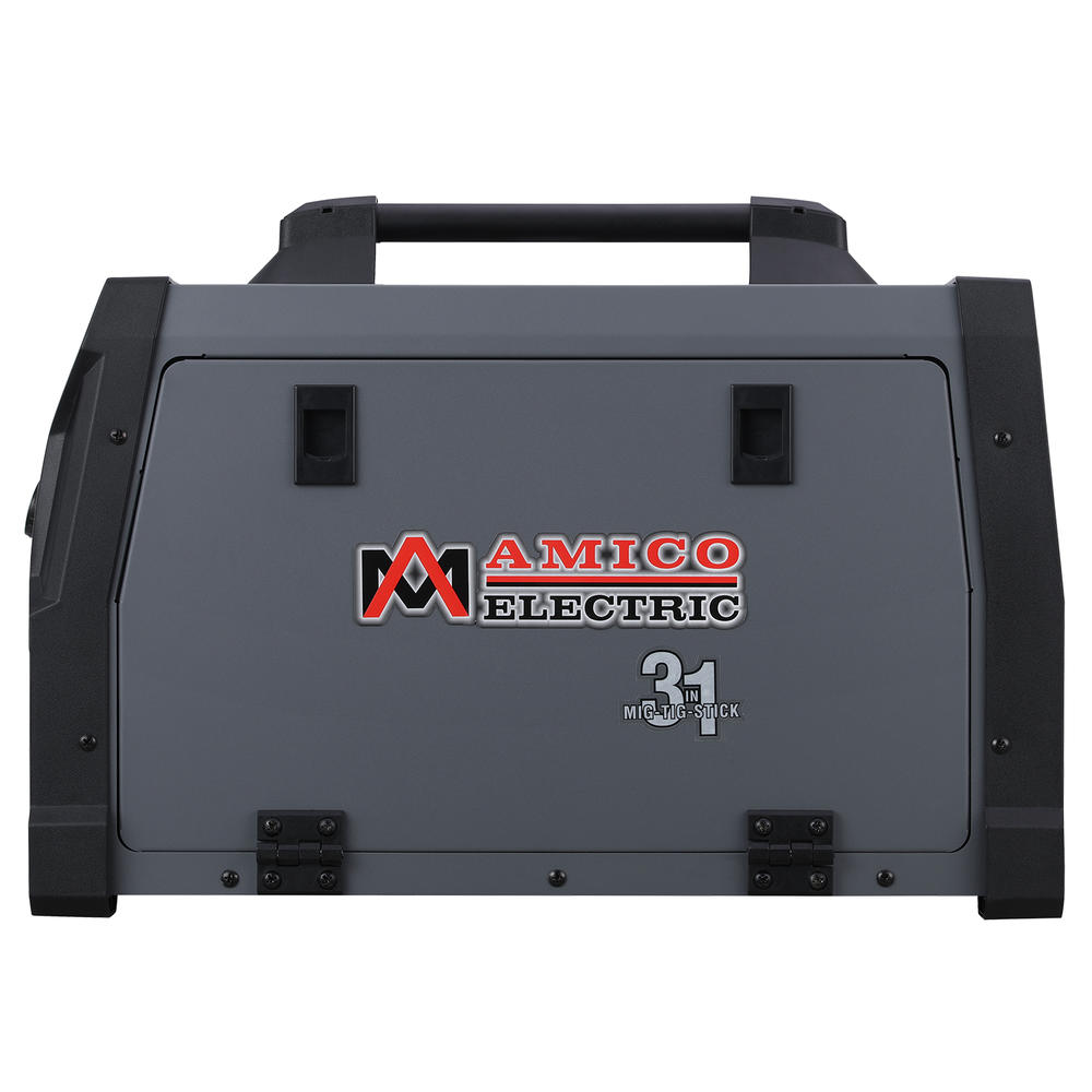 Amico Power MTS-185, 185 Amp MIG Flux TIG Stick Arc Welder, 3-IN-1 Combo DC Inverter Welding