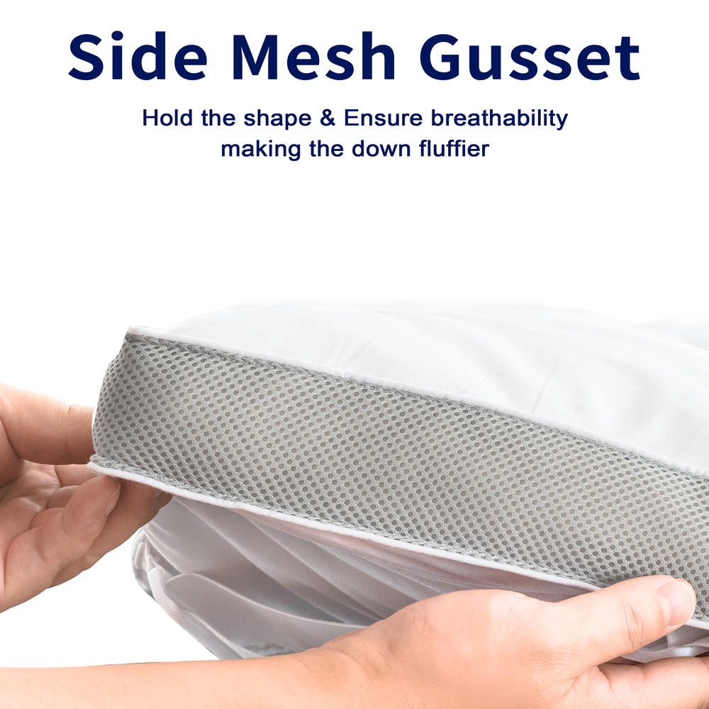 Subrtex Fluffy Down Mattress Topper Feather Bed Soft Mattress Pad