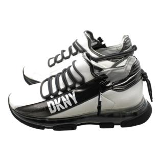 DKNY Women's Tokyo Lace-up Zip Sneakers Edgy and Fashionable