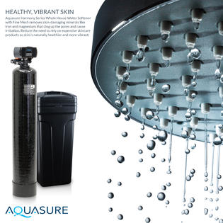 aquasure harmony series water softener with fine mesh