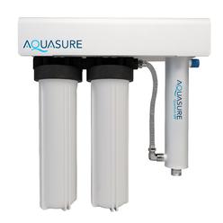 Aquasure Quantum Series 18 GPM Multi-Stage UV Whole House Water Treatment Disinfection Sterilization Filtration System