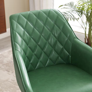 art leon classical swivel office accent arm chair