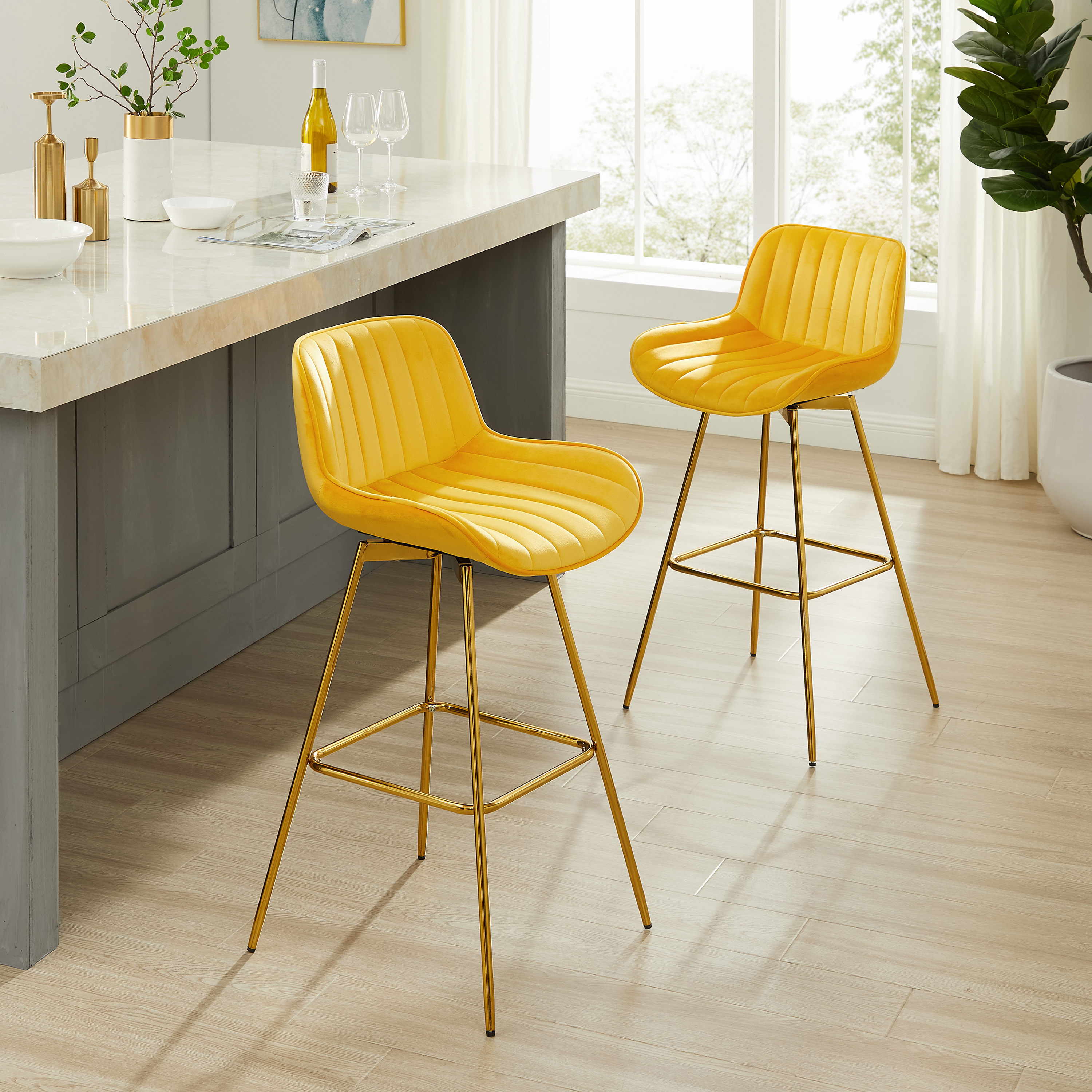 Art Leon Bar Stools: Upholstered - Sears
