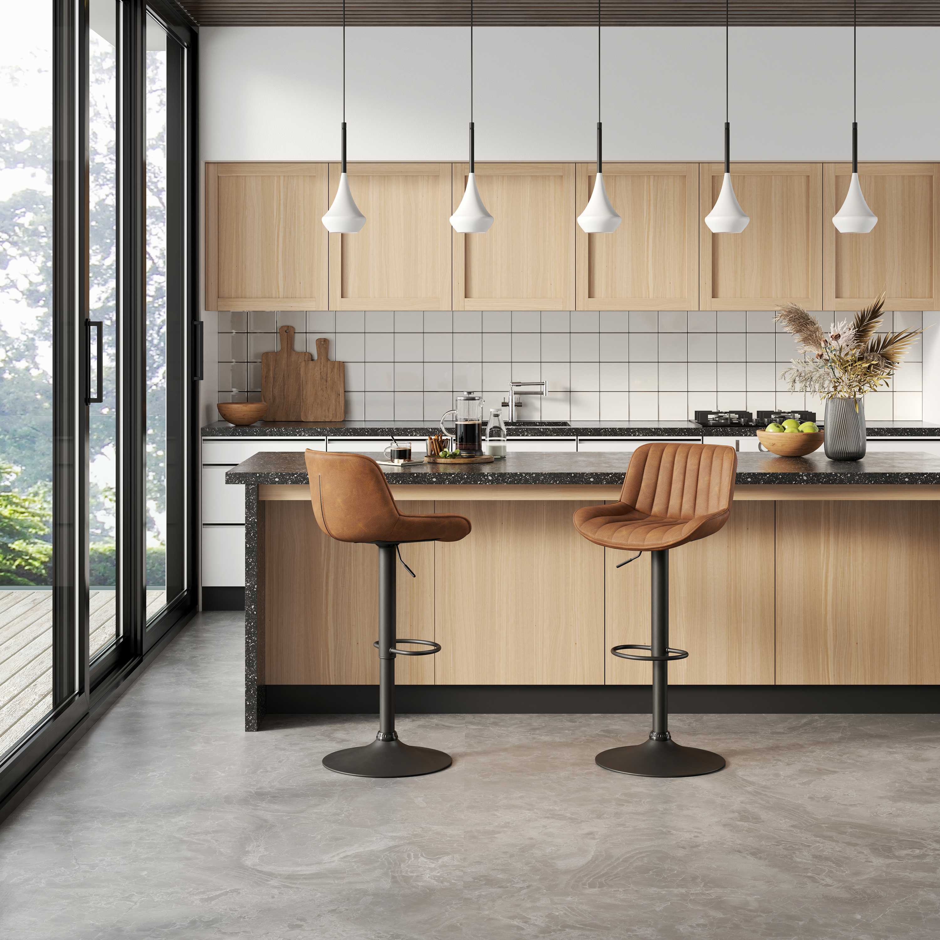 Bar Stools: Upholstered - Sears