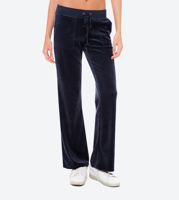 Juicy couture navy velour pants clearance