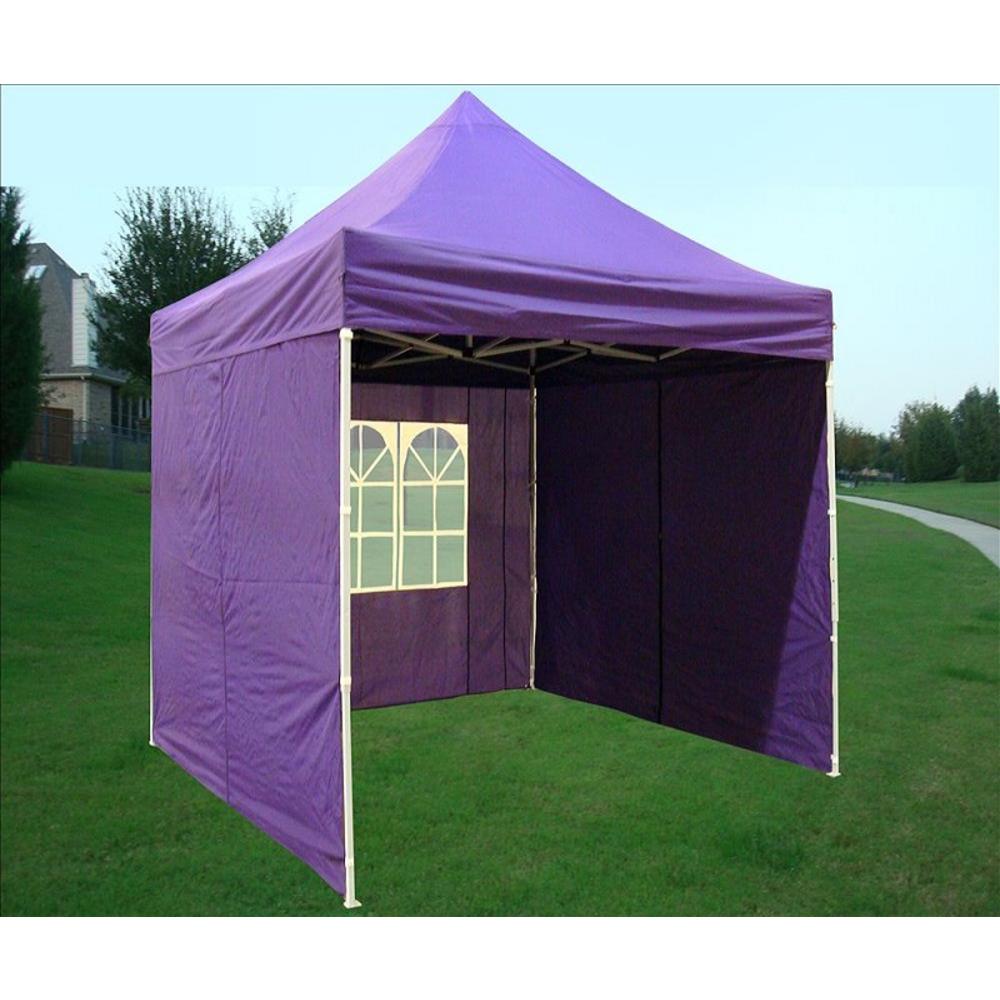 Delta canopy 8'X8' Purple - Pop up Canopy Party Tent Gazebo Ez