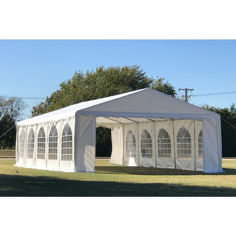 Delta canopy 32'x16' PE Wedding Party Tent Canopy Carport White