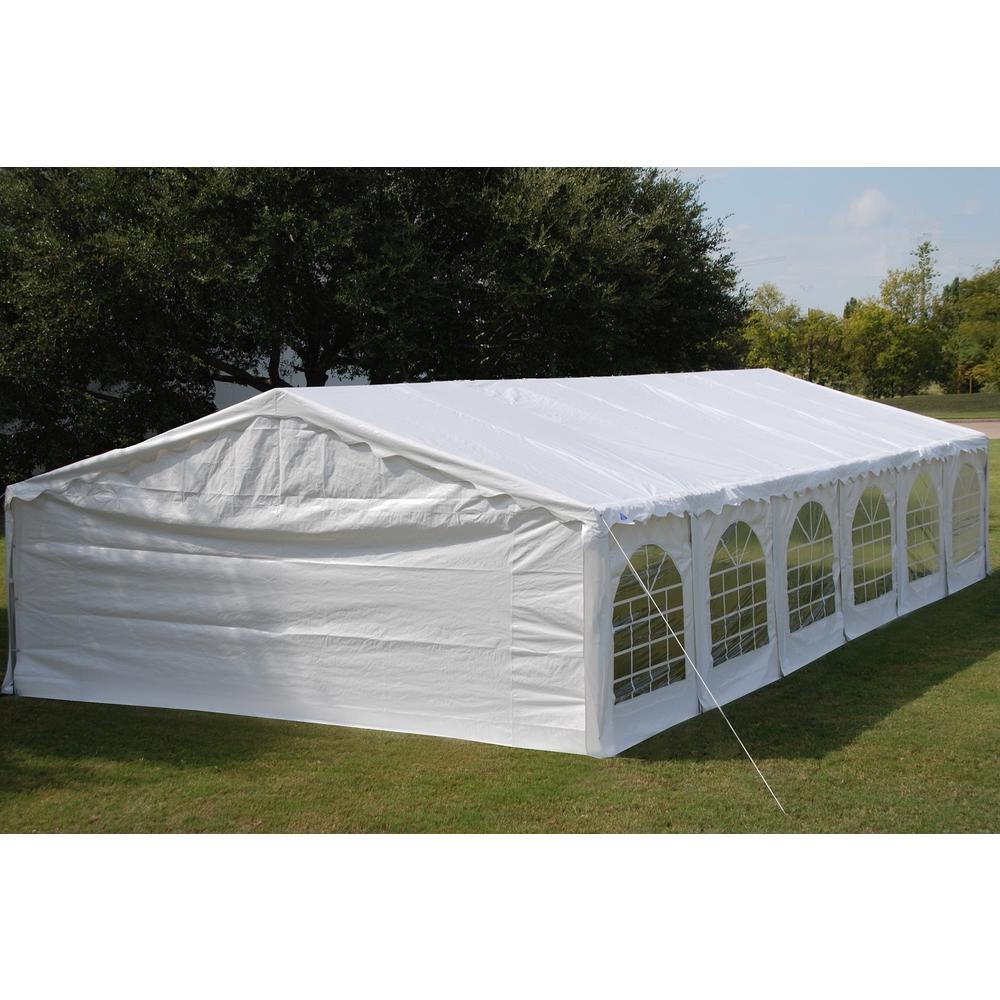 Delta canopy 40'x20' Budget PE Party Tent - Heavy Duty Wedding Canopy Gazebo Carport - By DELTA Canopies