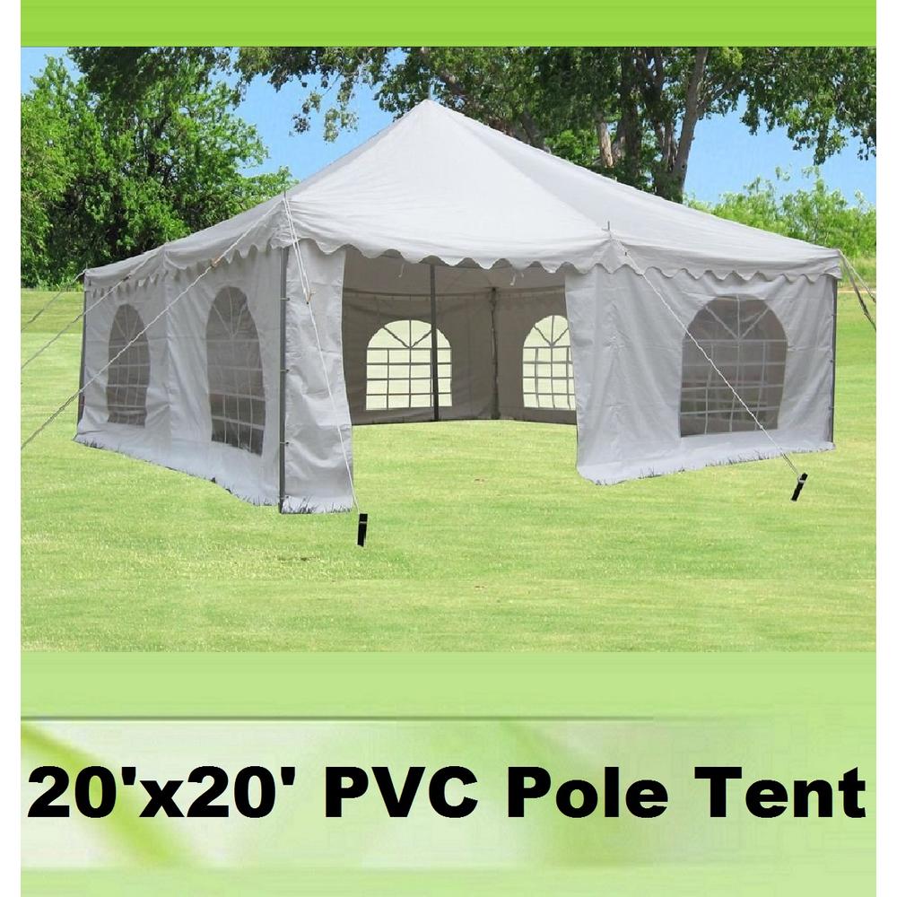 Delta canopy 20'x20' PVC Pole Tent - Party Wedding Canopy Shelter
