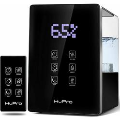 Hupro Top Fill Cool Mist & Warm Mist Humidifier for Large Room Home Bedroom Living Room 6L Big Capacity, Air Ultrasonic Humidifiers