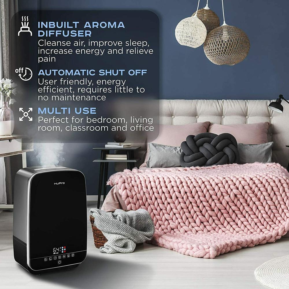 Hupro Humidifier for Large Room, Home, Humidifier for Bedroom Large