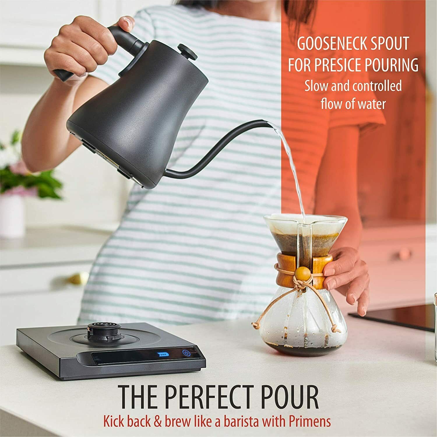 Primens gooseneck electric kettle clearance