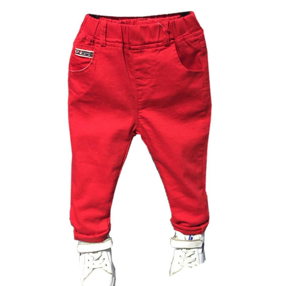 Zara Beez Toddler Boys Elegant Solid Colored Breathable Lightweight Side Pocket Summer Casual Pant