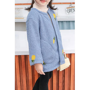 bambinaです Zara Beez Kids Girls Round Neck Superb Printed Pattern Thick