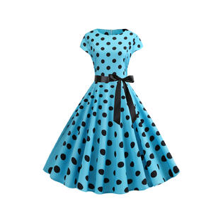 White Polka Zara Blue Spotty Dress Zara Blue And White Polka Dot