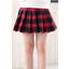 Red And Black Plaid Skirt