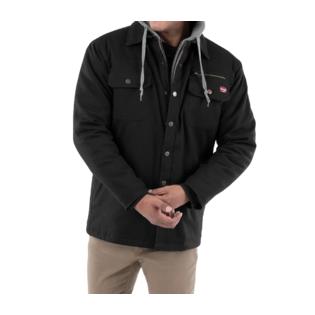 ZaraBeez Men's Quilted Lined Long Sleeve Shirt Jacket