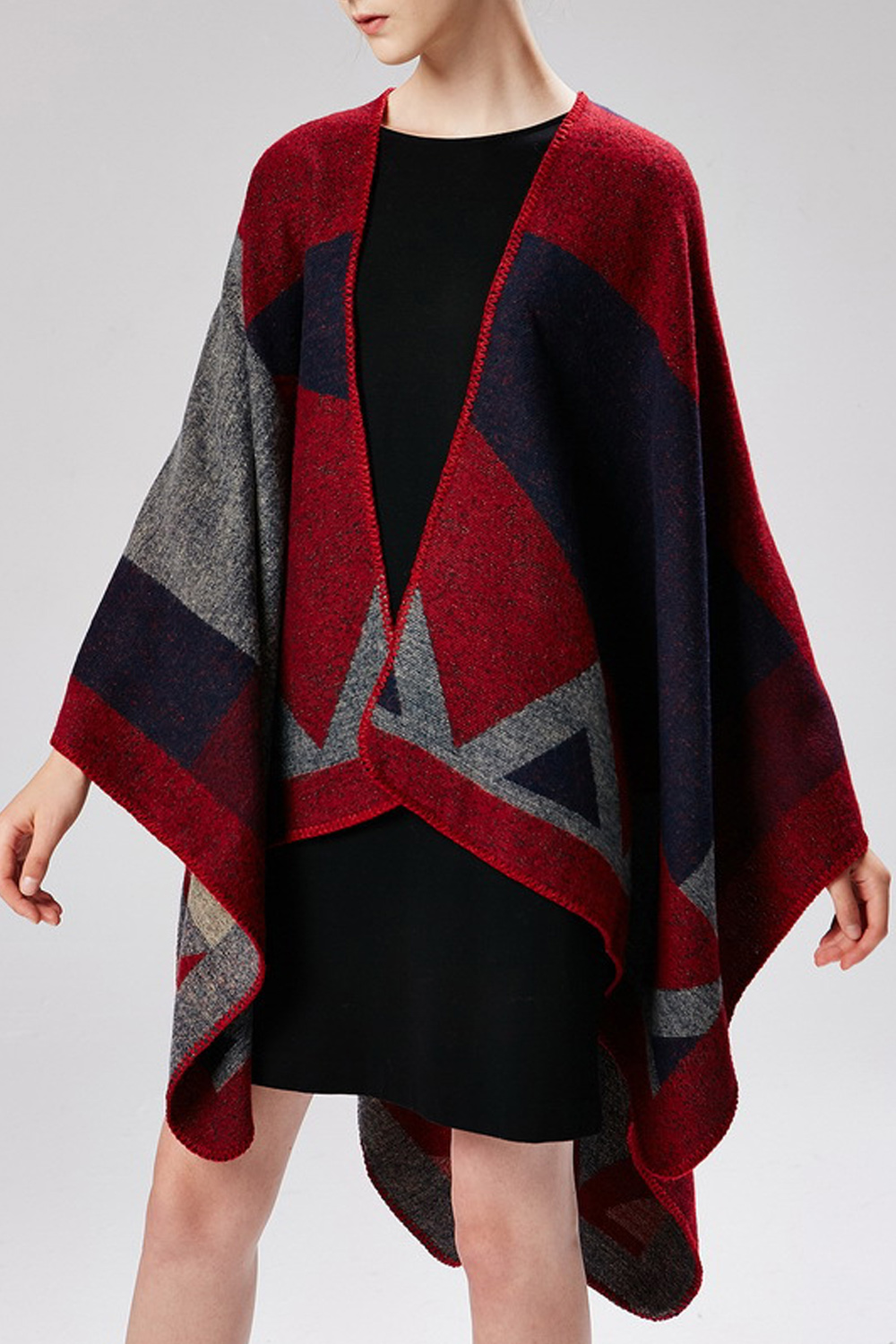 zara cashmere cape