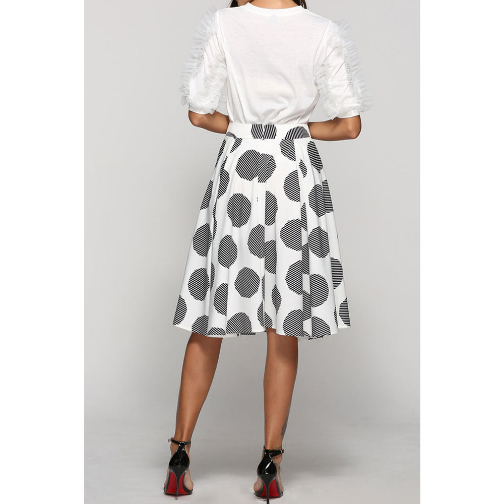 Zara Beez Women Printed Long Swing Fashion Skirt