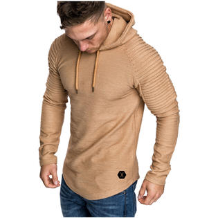 zara brown hoodie mens