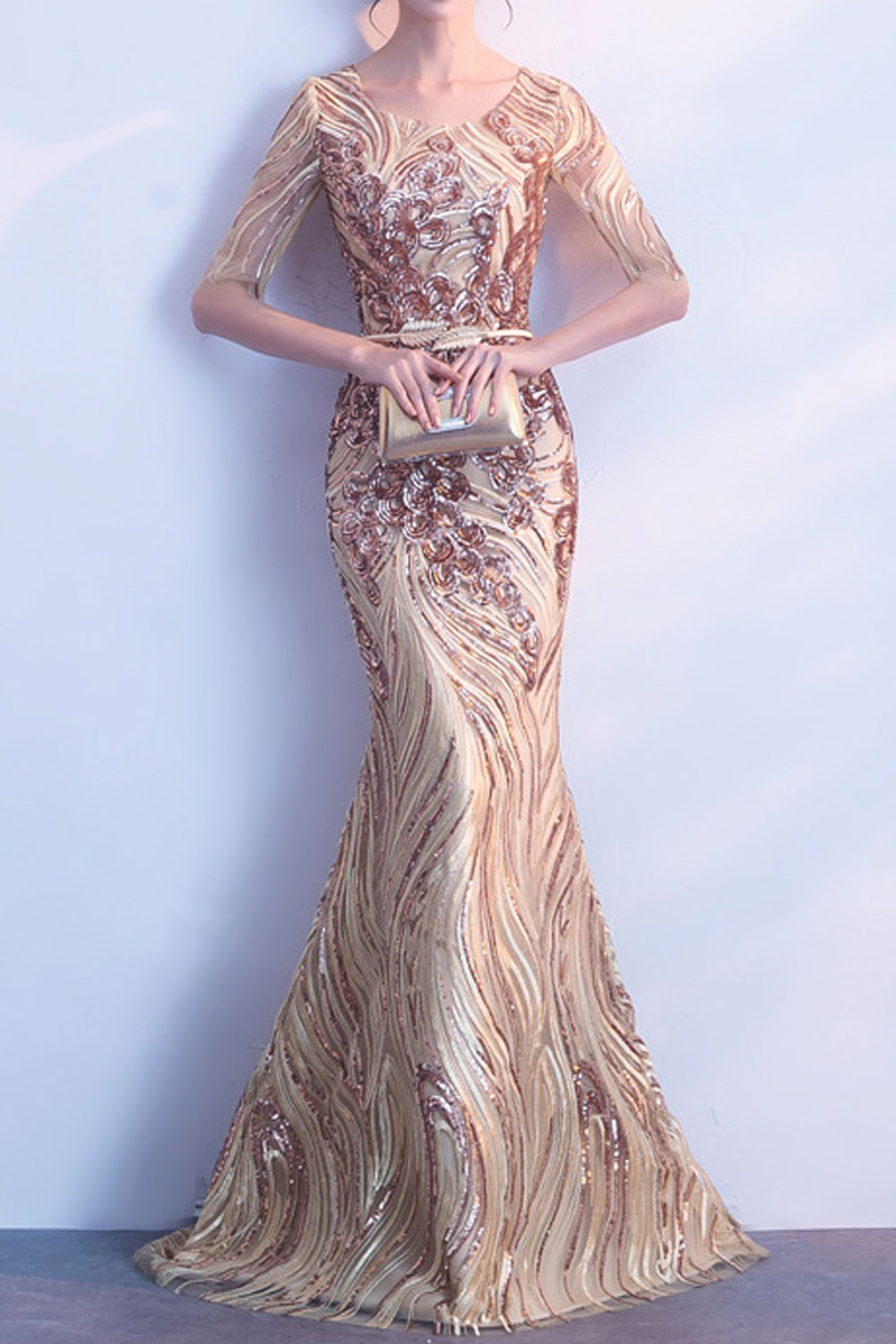 elegant mermaid dress