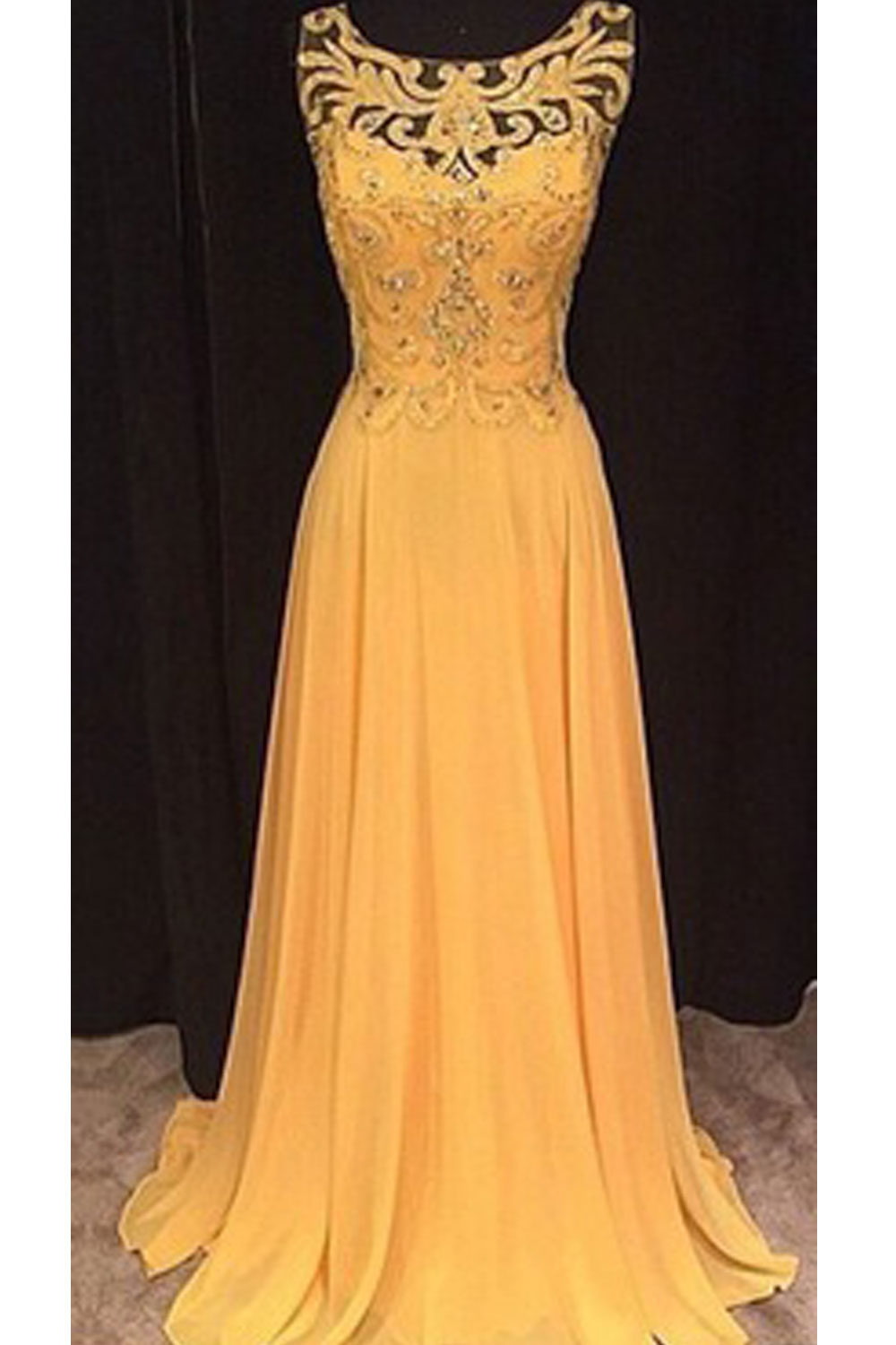 zara yellow long dress