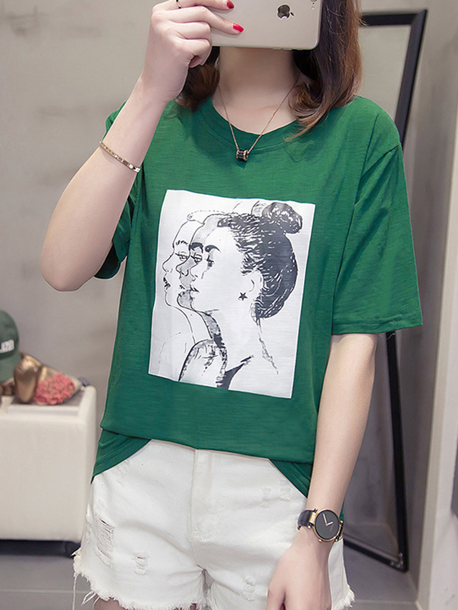 zara woman logo t shirt