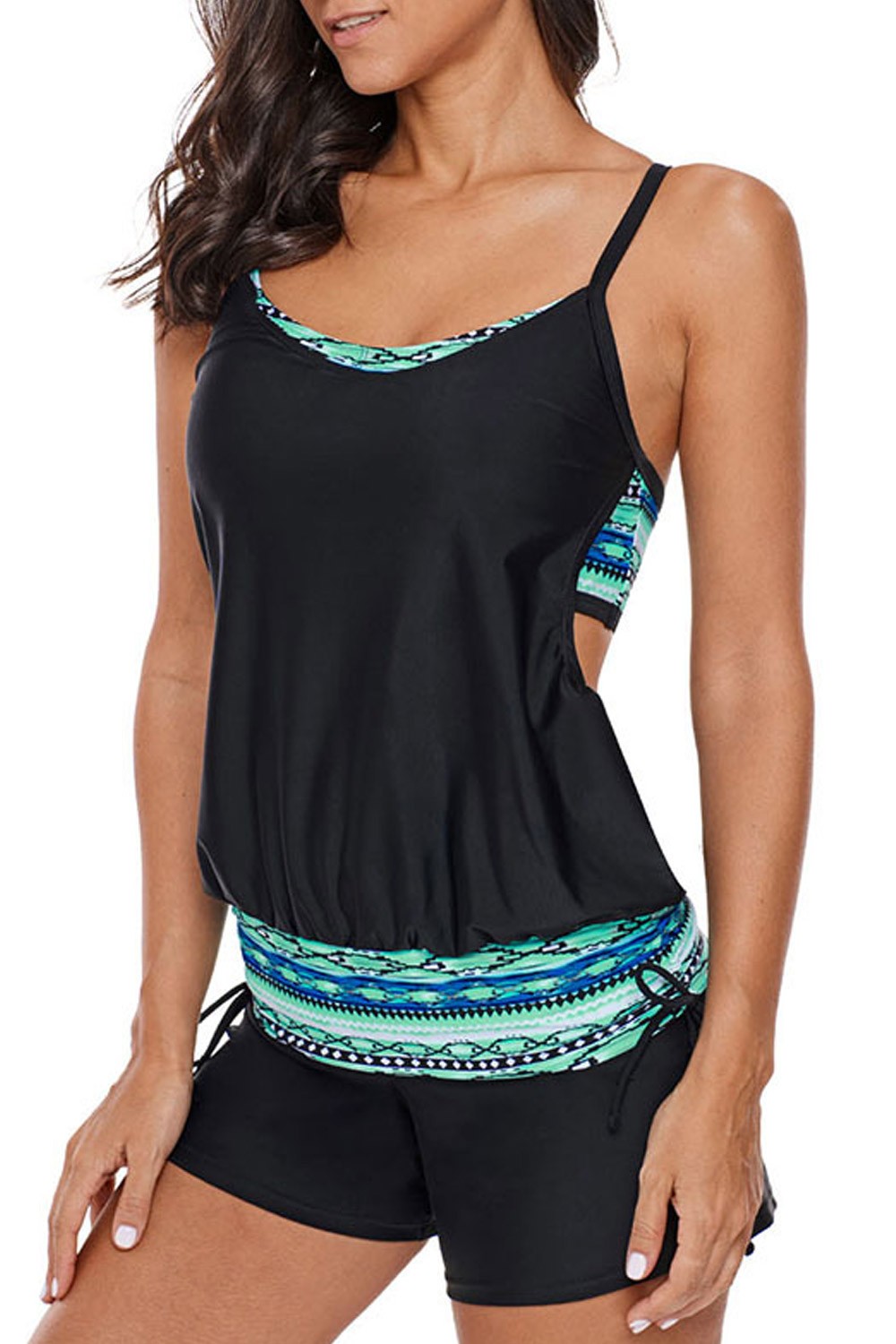 Zara Beez Women One Piece Adjustable Solid Swimwear