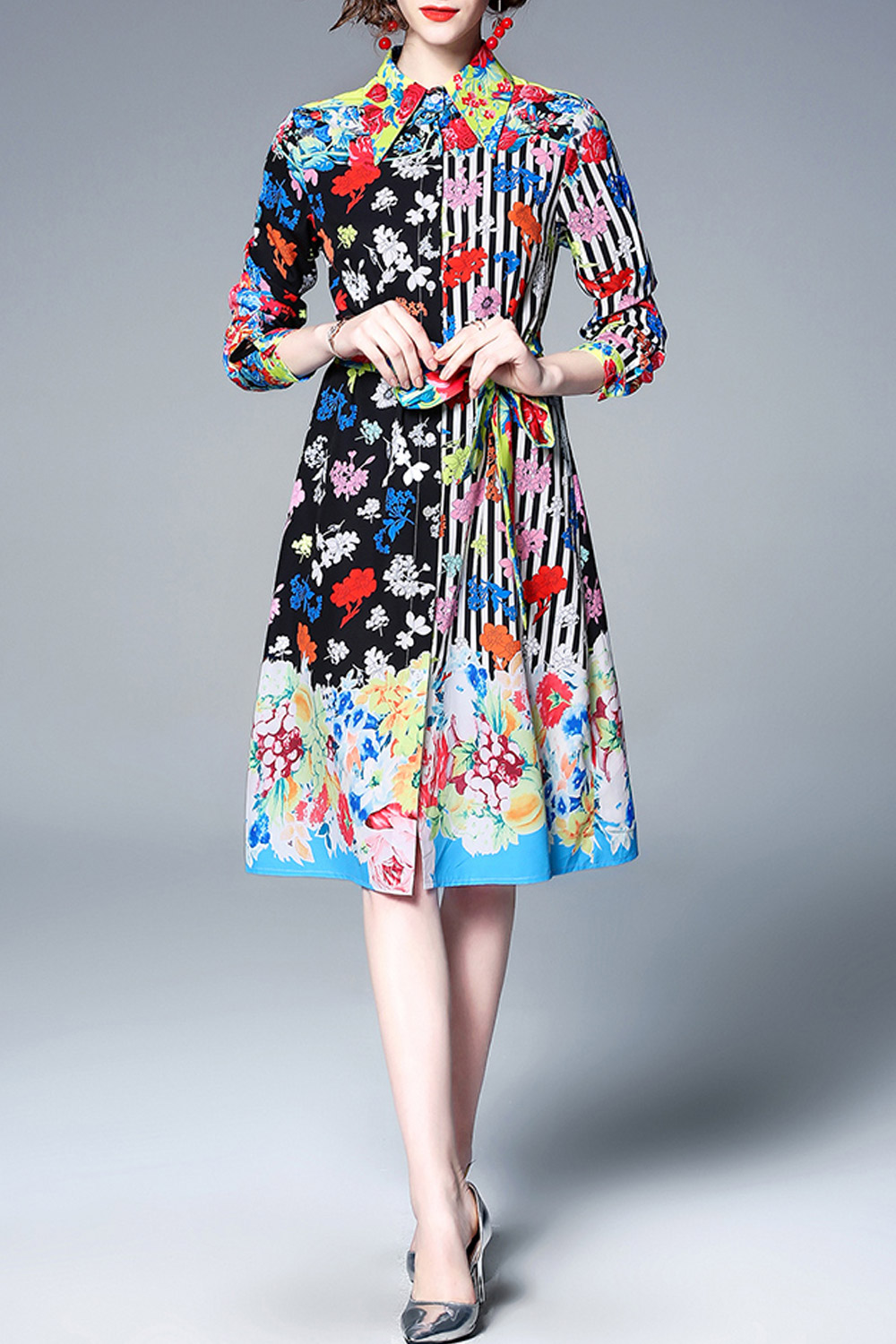 Dress Sets Multi Color Women S Dresses Knee Length Sears