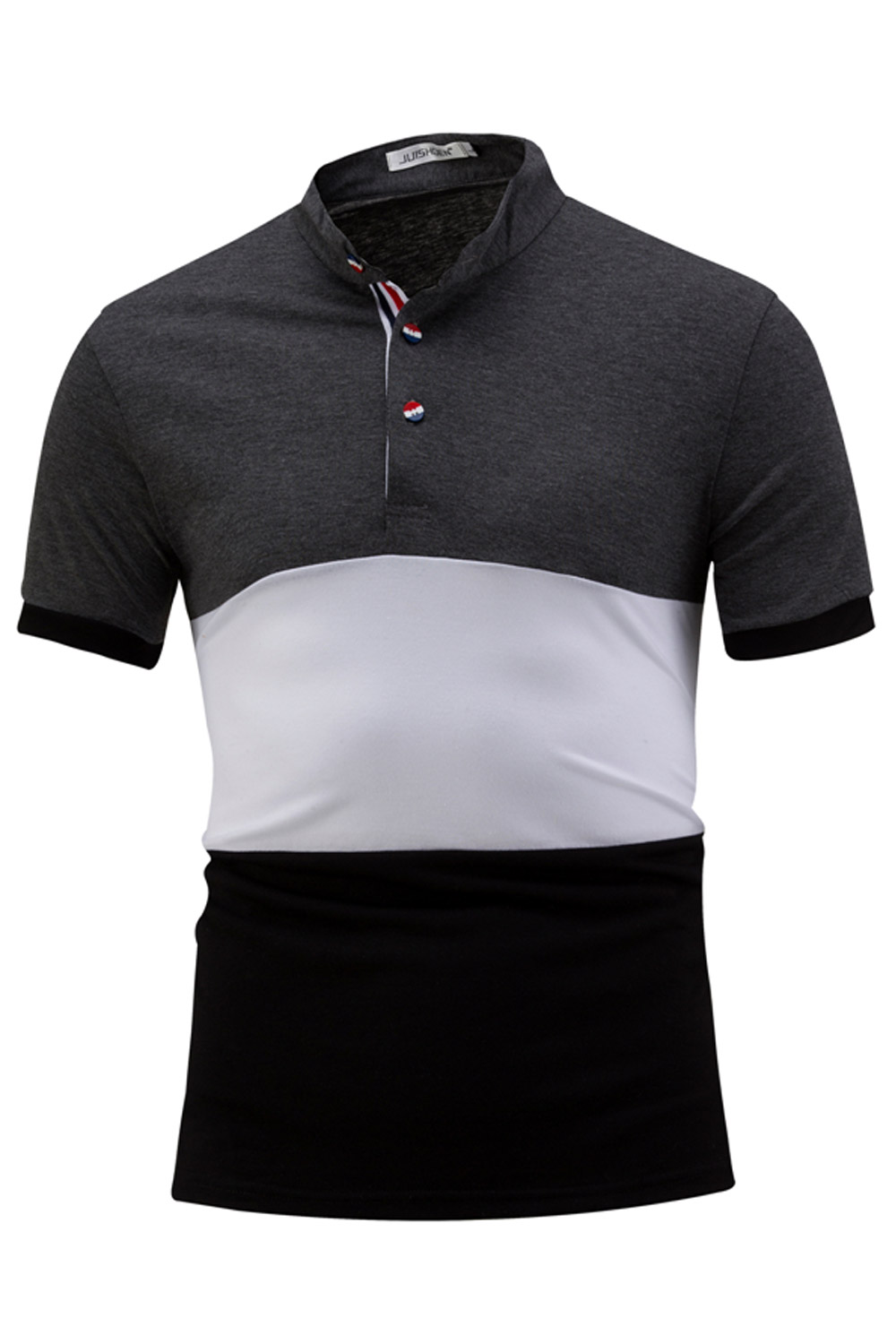 zara men's polo neck