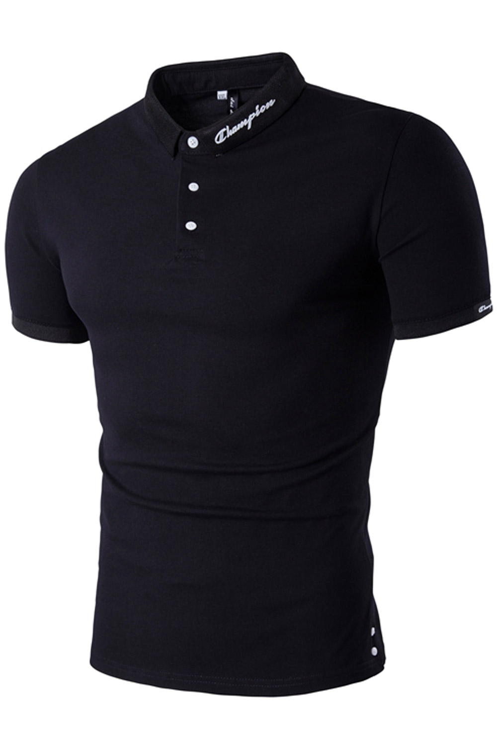 zara men's polo neck