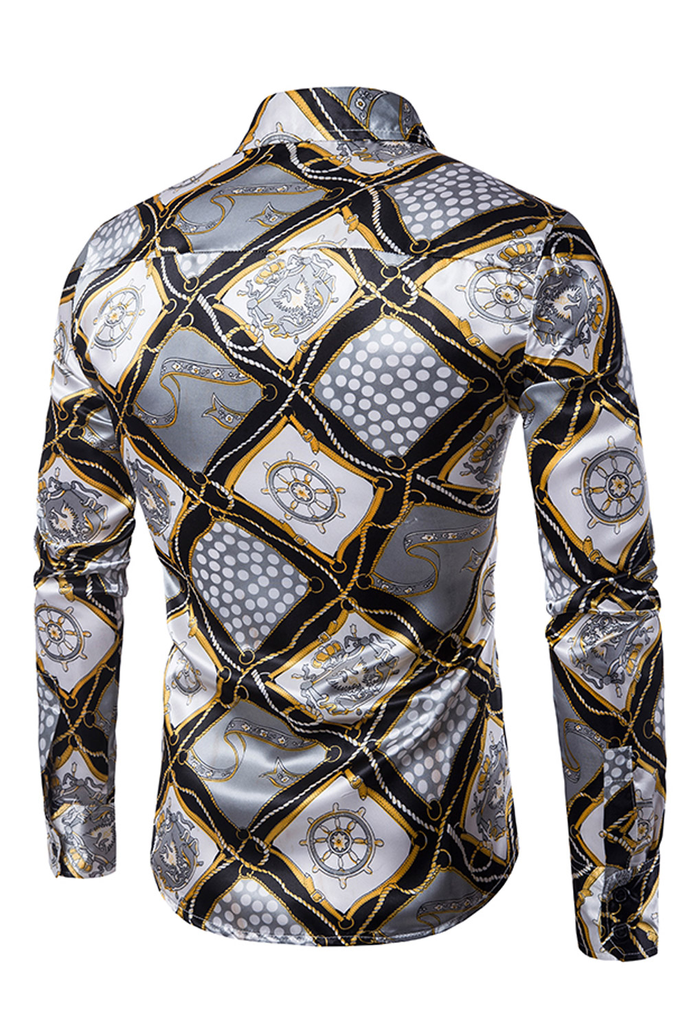 Zara Beez Men Fashion Design Nightclub Printed Shirt