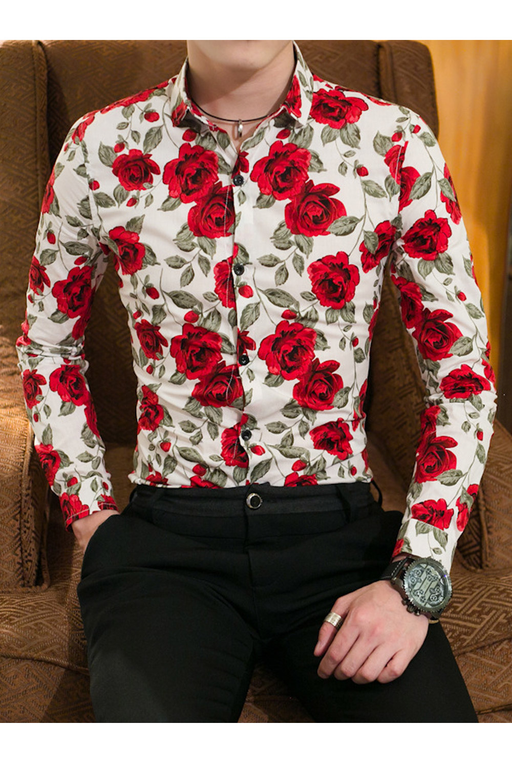Zara man cheap floral shirt