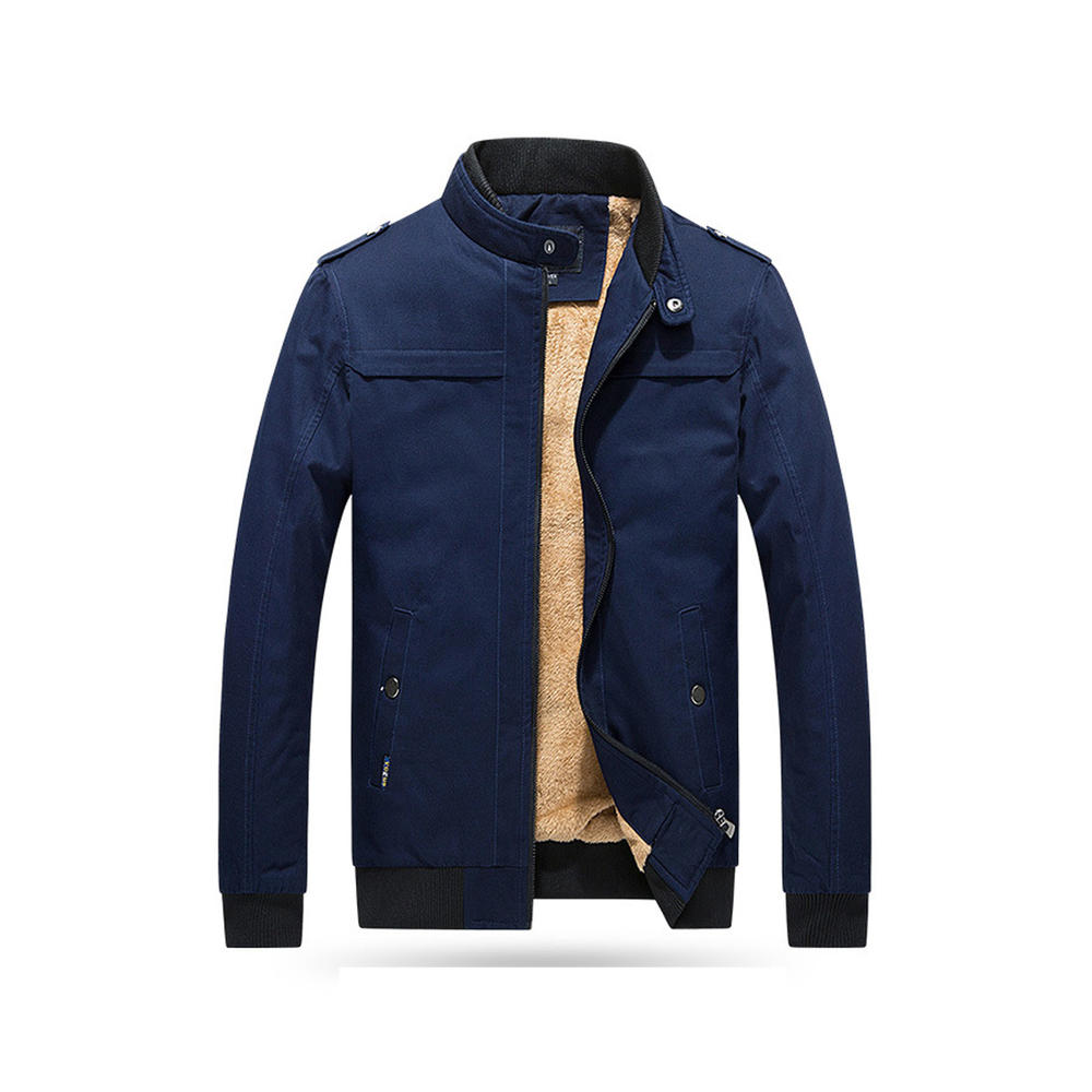 Zara man cheap jacket blue