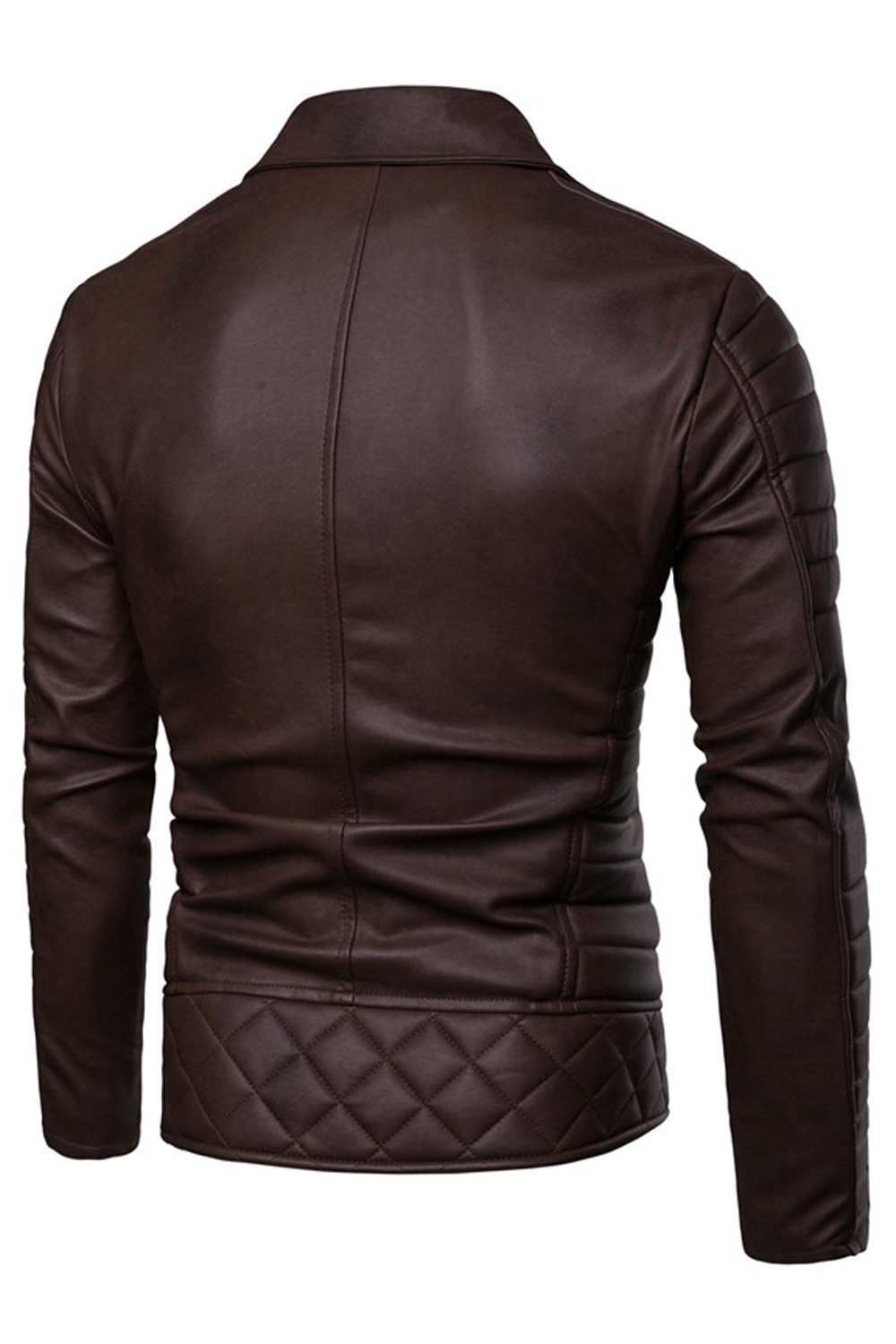 【美品】Time is on ZIAS LEATHER JACKET Size1 ZIAS LEATHER JACKET】cow leather - Time is on