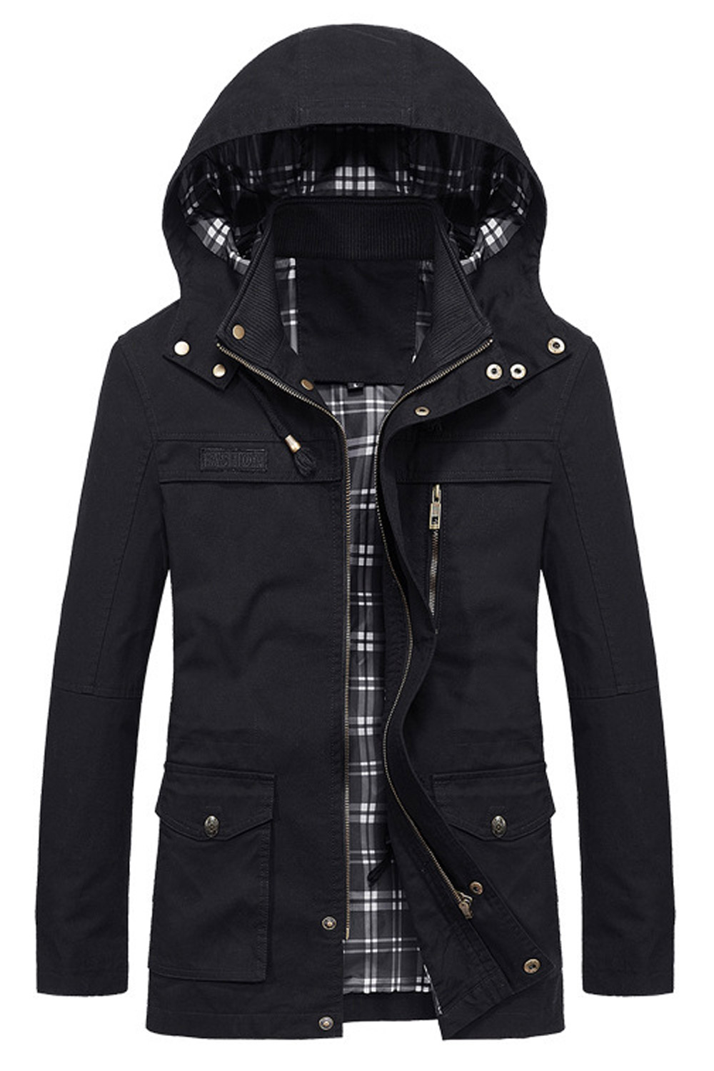 zara long winter parka