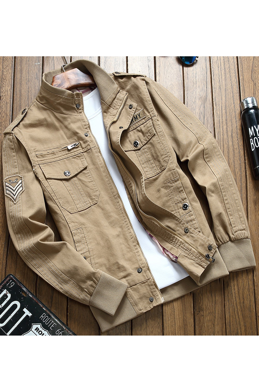 zara cargo jacket