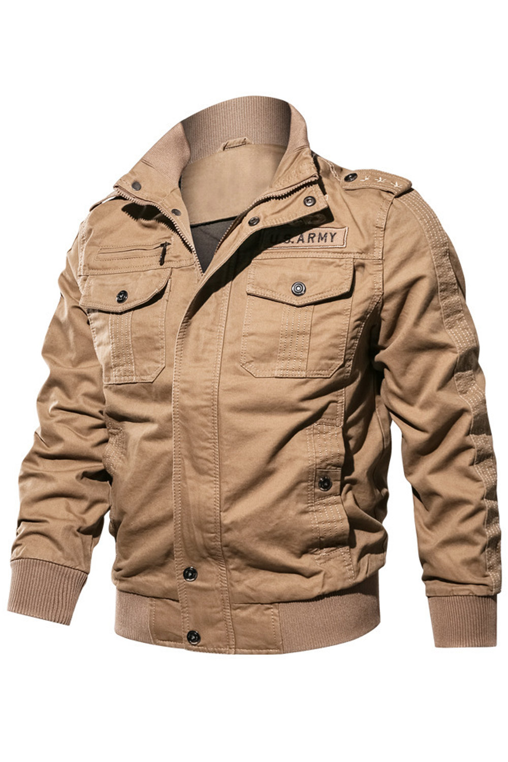 Zara man sale military jacket