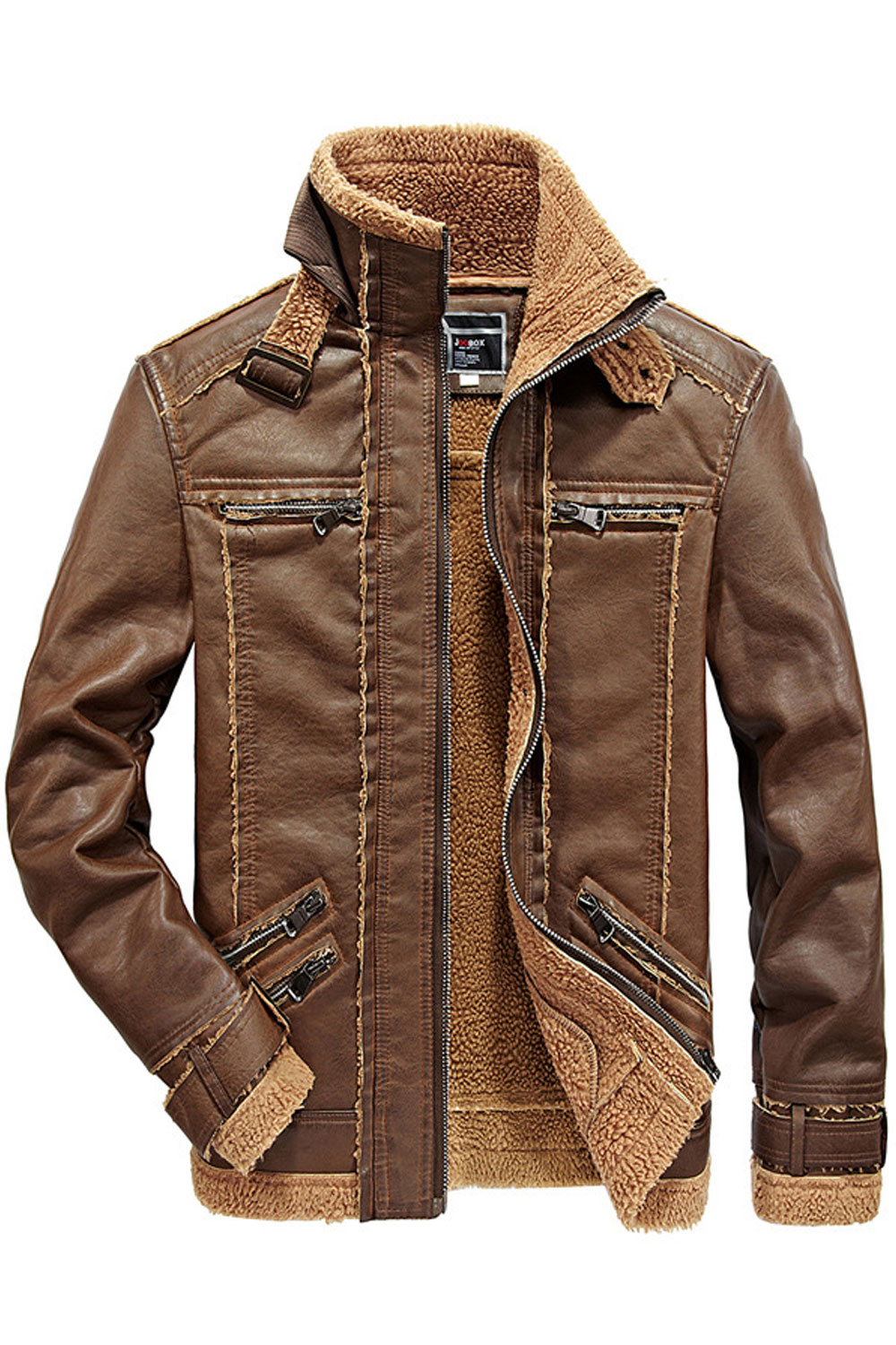 zara man leather jacket prices