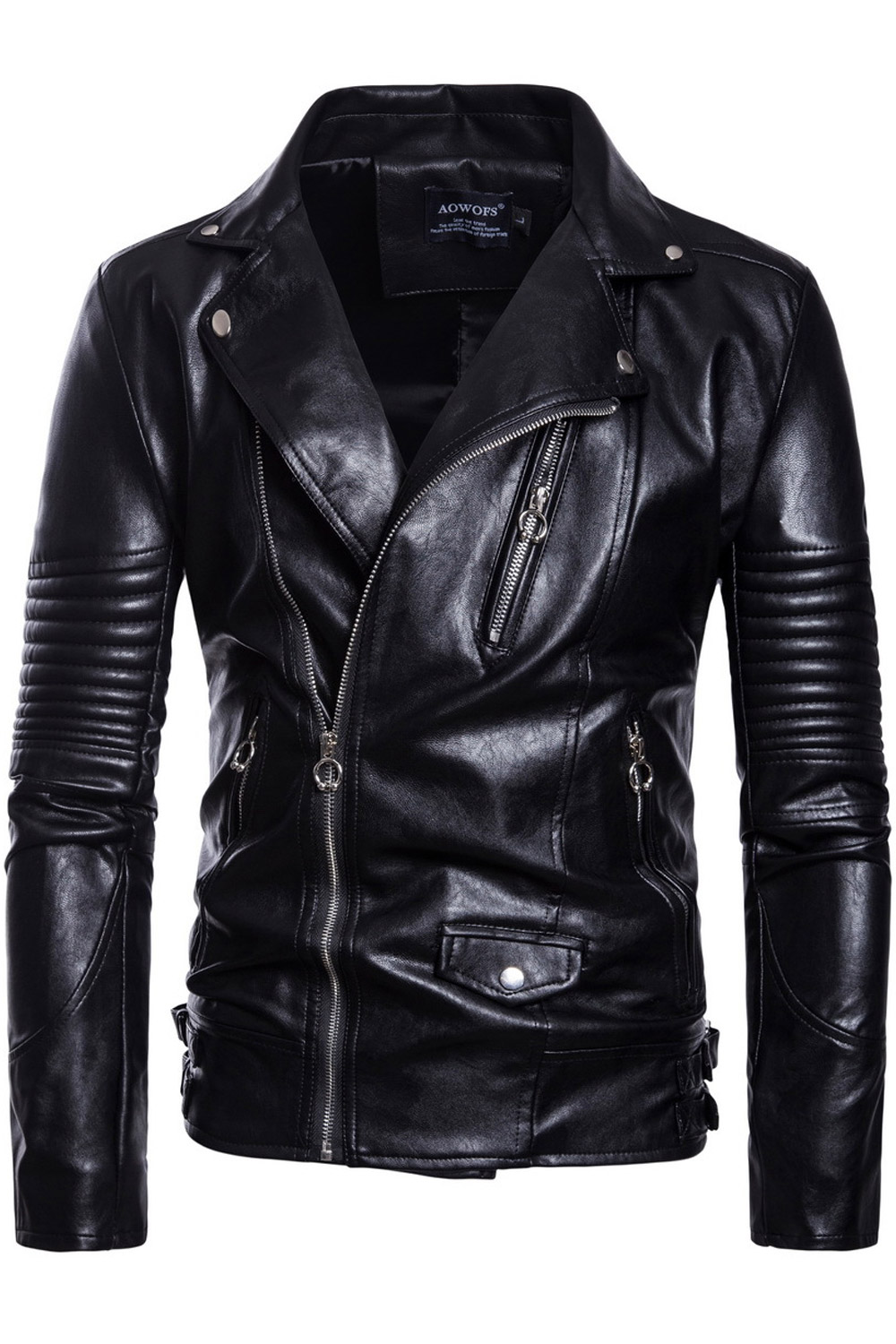 zara men's jackets leather