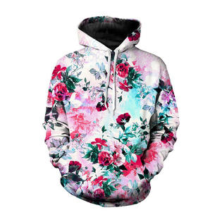 ジャケット・アウター Embroidery Flower Beads Hoodie Floral Embroidery Oversized Hoodie – Harsh and Cruel