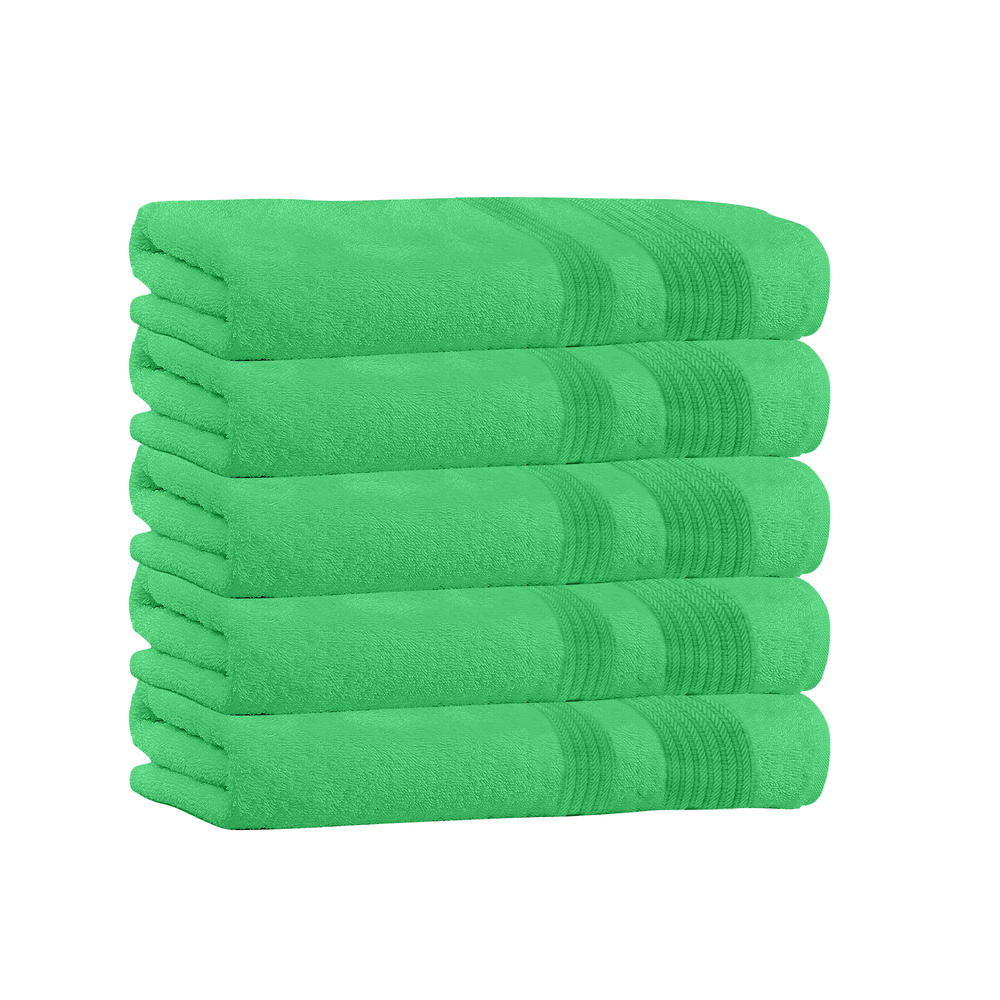 Home Sweet Home Dream Inc 100% Cotton 4 Pack Bath Towel Sets - Extra Plush & Absorbent Bath Towels - 54" x 27"