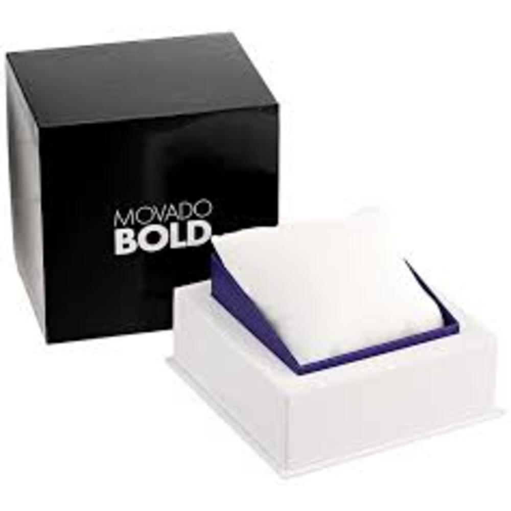 Movado Bold  Chronograph Gold Metallic Dial Unisex Watch 3600358