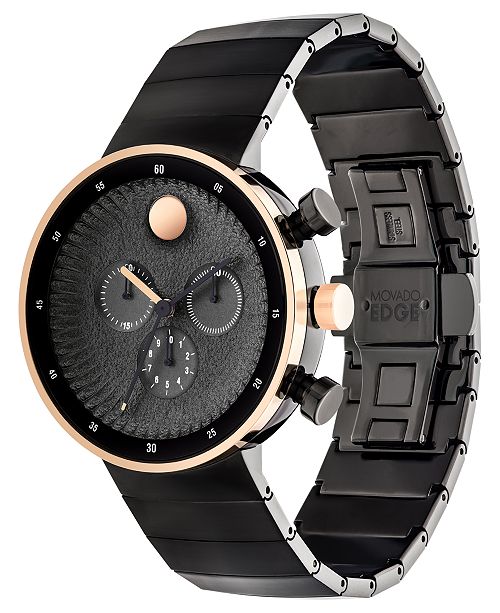 movado edge chronograph quartz