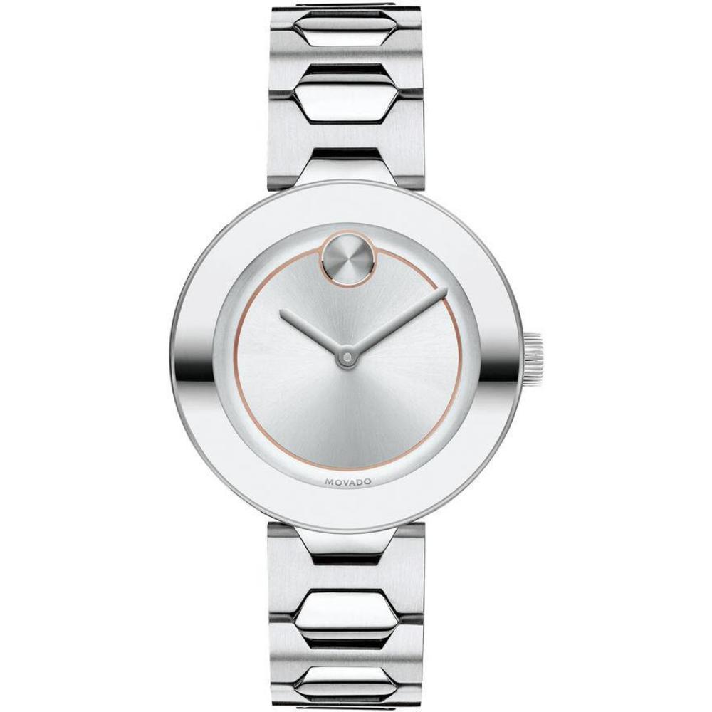 Movado Bold Silver Dial Ladies Watch 3600381