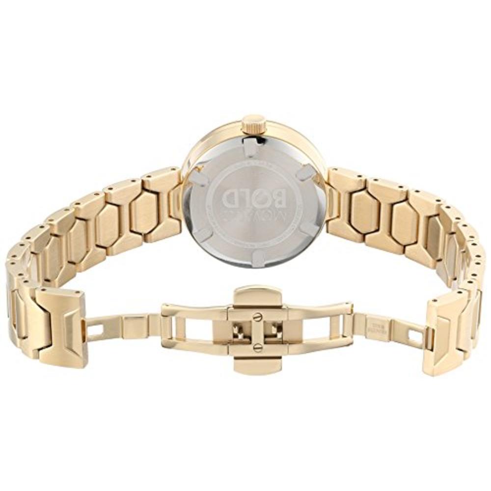 Movado Bold Gold Dial Ladies Watch 3600382