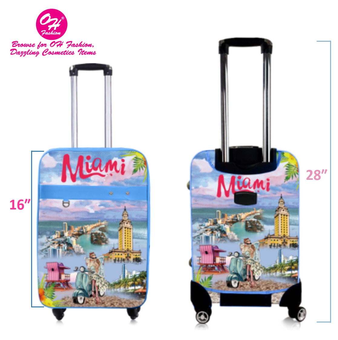 25 inch lightweight spinner luggage